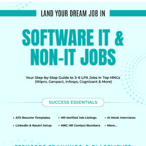 Software IT & Non-IT Jobs